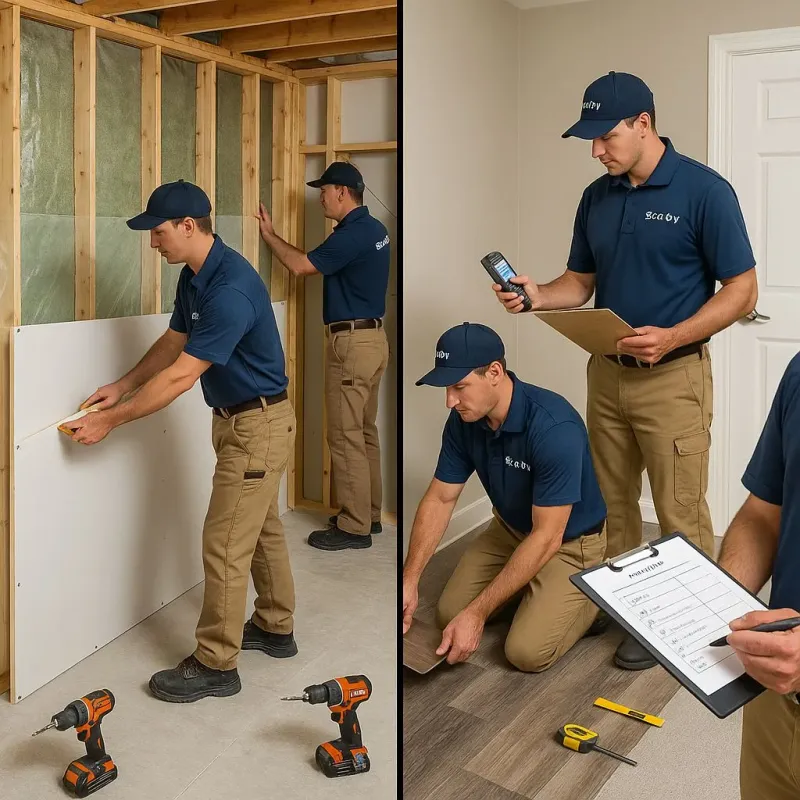 Repairs and Reconstruction process in Jermyn, PA